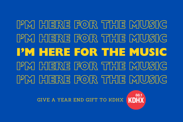 I'm here for the music