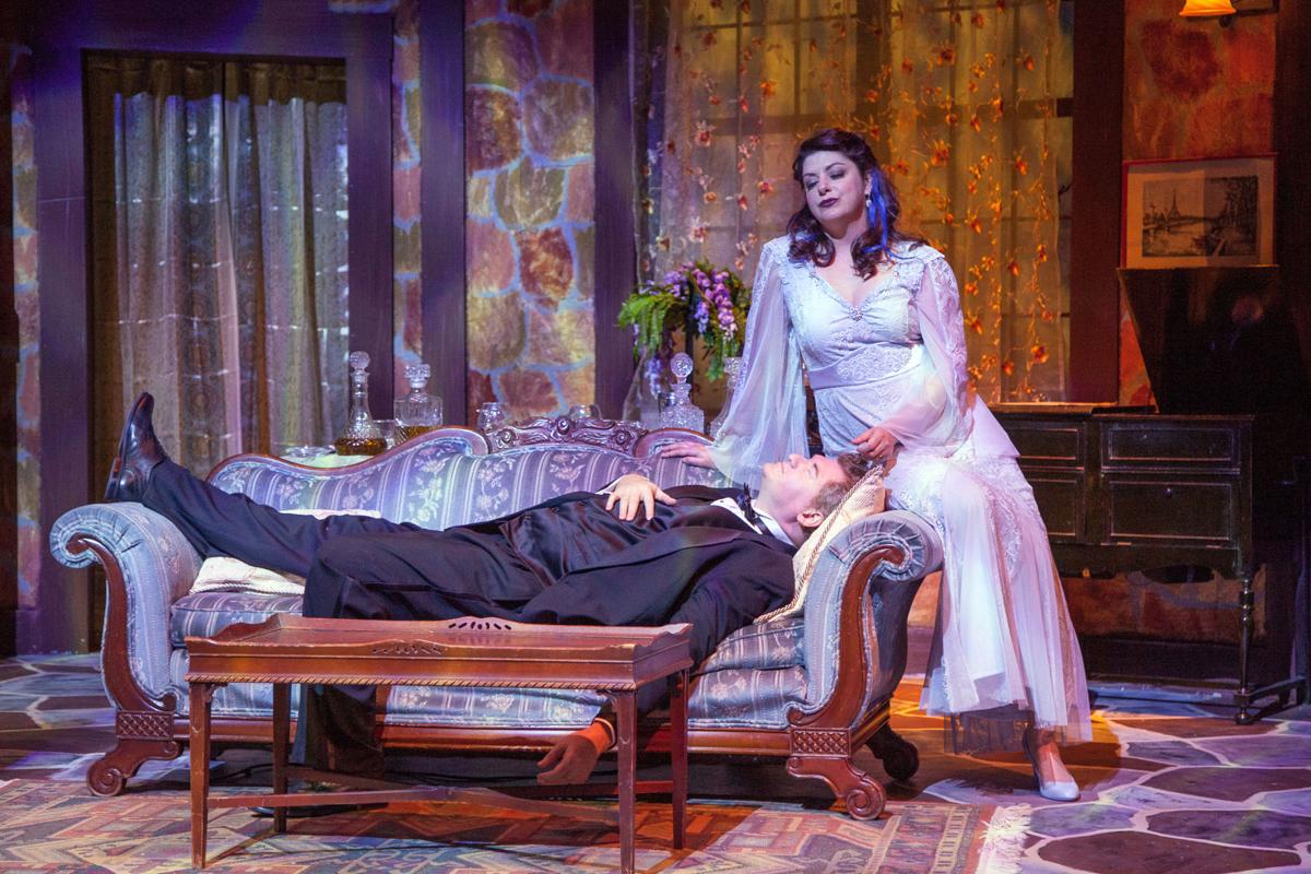 Photo by John Lamb 'Blithe Spirit' at Act Inc in St Charles, Photo by John Lamb