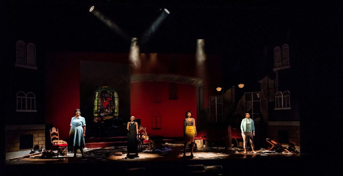 The Black Rep presents 'Nina Simone: Four Women,' photo by Philip Hamer. The Black Rep presents 'Nina Simone: Four Women,' photo by Philip Hamer.