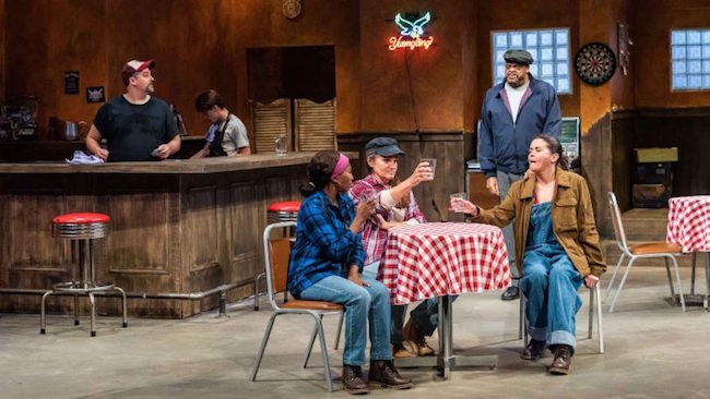 A scene from 'Sweat,' by Lynn Nottage, at The Black Rep, photo by Philip Hamer A scene from 'Sweat,' by Lynn Nottage, at The Black Rep, photo by Philip Hamer