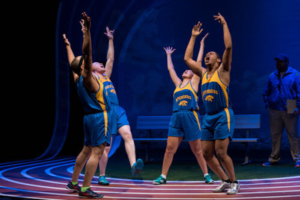 Metro Theater Company presents 'Ghost,' a play by Idris Goodwin based on the book by Jason Reynolds, Photos courtesy of Jennifer A. Linn. Metro Theater Company presents 'Ghost,' a play by Idris Goodwin based on the book by Jason Reynolds, Photos courtesy of Jennifer A. Linn.