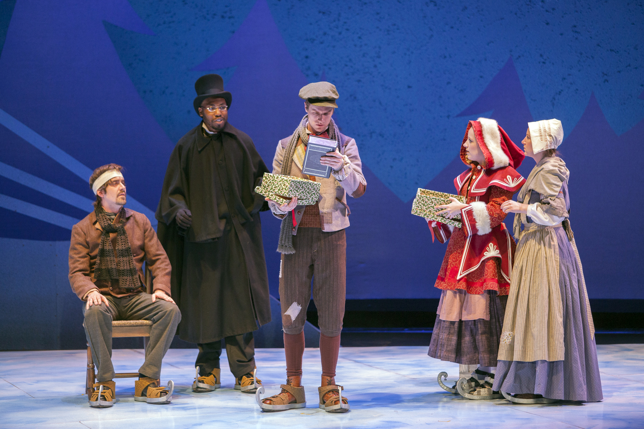 Photo by John Lamb Photo from 'Hans Brinker and the Silver Skates' Metro Theater Company