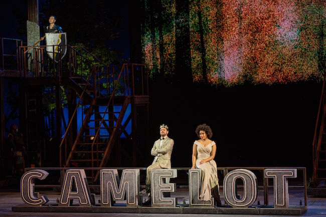 A scene from Lerner and Loewe's beloved 'Camelot' at The Muny in Forest Park, Photo by Philip Hamer. A scene from Lerner and Loewe's beloved 'Camelot' at The Muny in Forest Park, Photo by Philip Hamer.