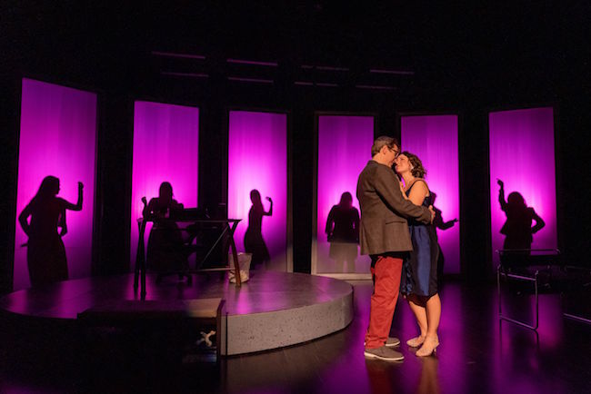 A scene from Moonstone Theatre Company's production of Neil Simon's 'Jake's Women,' photo by Philip Hamer. A scene from Moonstone Theatre Company's production of Neil Simon's 'Jake's Women,' photo by Philip Hamer.