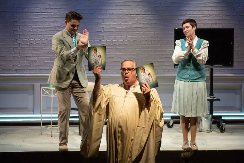 'An Act of God' at the New Jewish Theatre, photo by Eric Woolsey