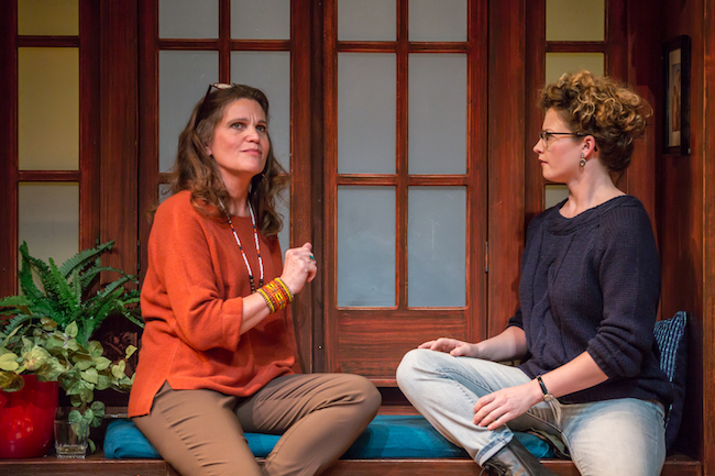 Photo by Eric Woolsey Amy Loui and Sophia Brown in ‘The How and the Why’ at the New Jewish Theatre, Photo by Eric Woolsey.