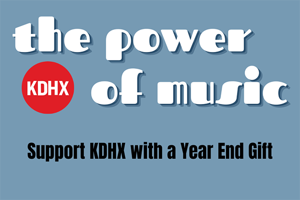 Support KDHX With A Year End Gift