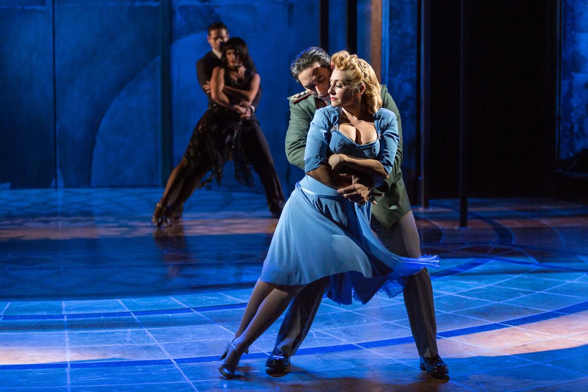 'Evita' at the Repertory Theatre of St Louis, Photo by Eric Woolsey 'Evita' at the Repertory Theatre of St Louis, Photo by Eric Woolsey
