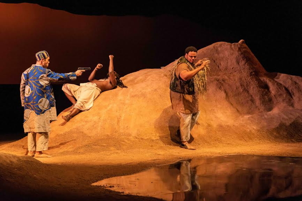 Mlima's Tale at the Rep. Photo by Philip Hamer Mlima's Tale at the Rep. Photo by Philip Hamer