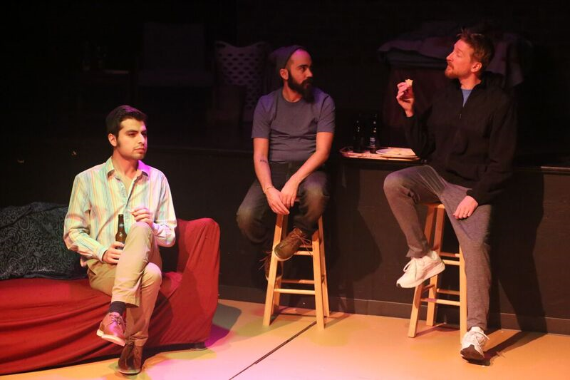 A scene from 'The Motherf**ker with the Hat' at R-S Theatrics, Photo by Jill Lindberg A scene from 'The Motherf**ker with the Hat' at R-S Theatrics, Photo by Jill Lindberg