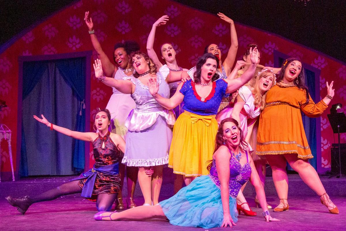 A scene from 'Disenchanted,' an offbeat holiday musical from Stray Dog Theatre, photo courtesy of the company. A scene from 'Disenchanted,' an offbeat holiday musical from Stray Dog Theatre, photo courtesy of the company.