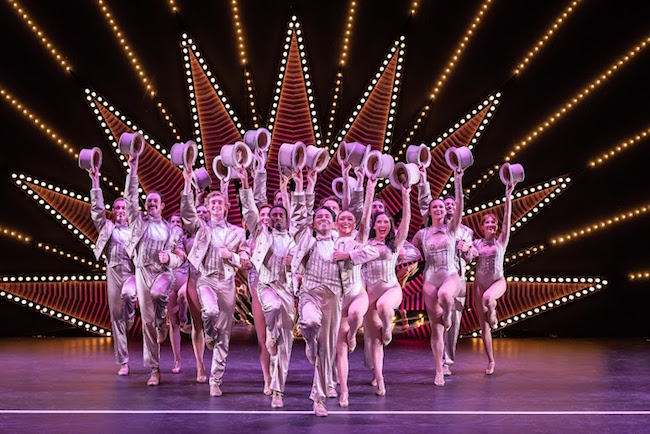 The exuberant 'One: Reprise' marks the finale of Stages St. Louis production of the Tony-winning 'A Chorus Line,' photo by Philip Hamer Photography. The exuberant 'One: Reprise' marks the finale of Stages St. Louis production of the Tony-winning 'A Chorus Line,' photo by Philip Hamer Photography.