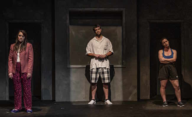A scene from ‘St. Louis,' by Neil LaBute, part of the LaBute New Theatre Festival set 1 at St. Louis Actors’ Studio, photo by Patrick Huber. A scene from ‘St. Louis,' by Neil LaBute, part of the LaBute New Theatre Festival set 1 at St. Louis Actors’ Studio, photo by Patrick Huber.