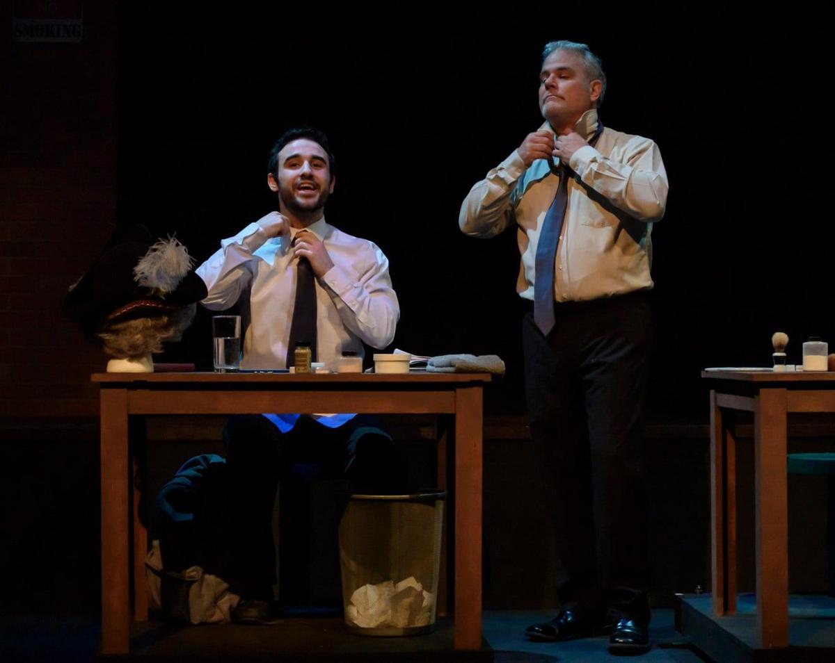 David Mamet's 'A Life in the Theatre' at St Louis Actors' Studio, Photo by Patrick Huber. David Mamet's 'A Life in the Theatre' at St Louis Actors' Studio, Photo by Patrick Huber.