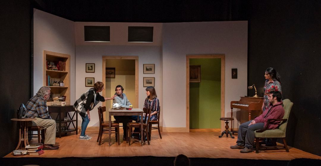 'Tribes' in performance at St Louis Actors' Studio, photo by Patrick Huber 'Tribes' in performance at St Louis Actors' Studio, photo by Patrick Huber