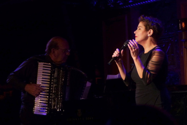 L-R: Marty Silvestri and Christine Andreas in Piaf, No Regrets. Photo by Cliff Lipson L-R: Marty Silvestri and Christine Andreas in Piaf, No Regrets. Photo by Cliff Lipson