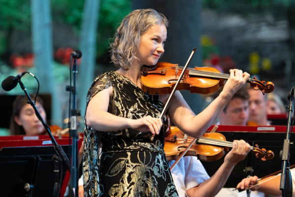 Hilary Hahn. Photo courtesy of Bravo! Vail