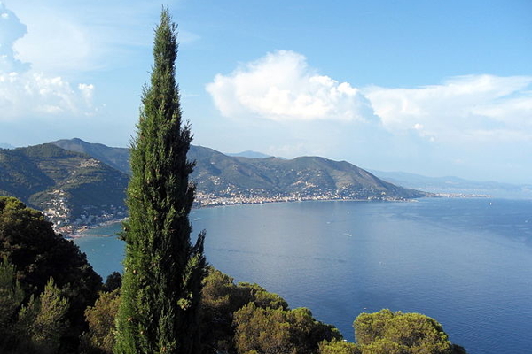 Alassio from Capo Mele