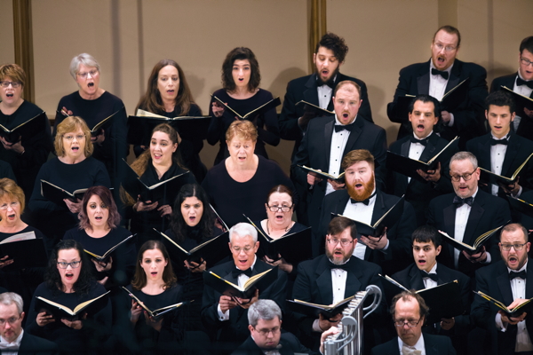 Members of the SLSO Chorus. Photo courtesy of the SLSO. Members of the SLSO Chorus. Photo courtesy of the SLSO.