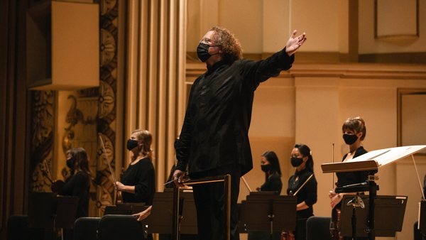 Stéphane Denève and the SLSO strings Stéphane Denève and the SLSO strings