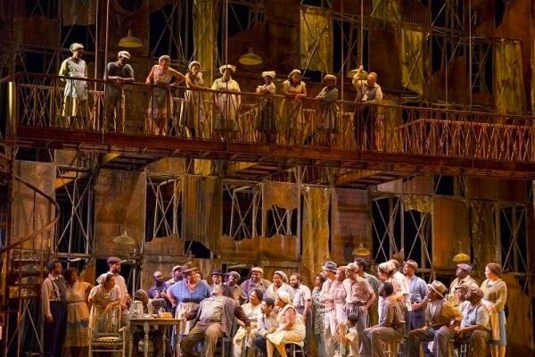 "Porgy and Bess" at Lyric Opera of Chicago, 2014. Photo by Todd Rosenberg Photography, courtesy of Lyric Opera of Chicago