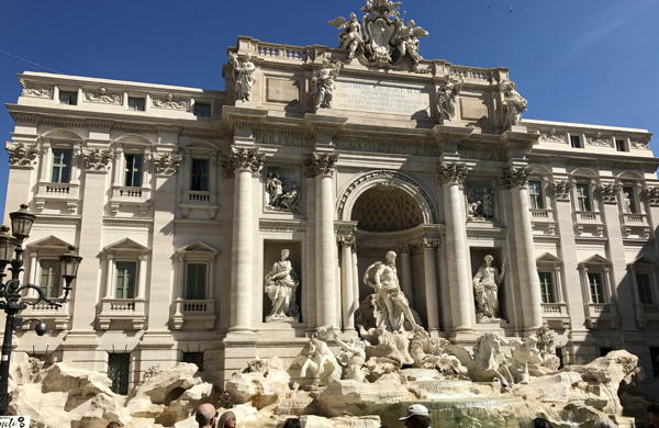 The Trevi Fountain in Rome. Photo by Chuck Lavazzi.