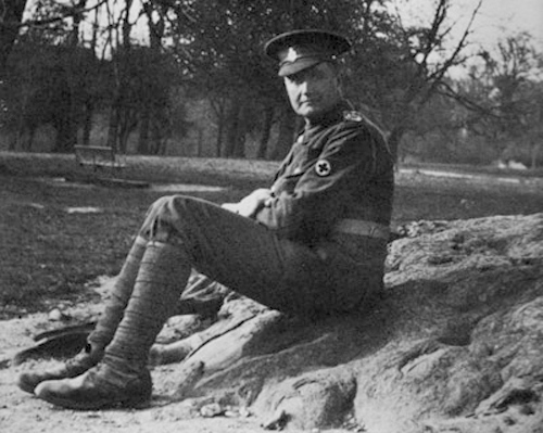 Ralph Vaughan Williams in the army in 1915 Ralph Vaughan Williams in the army in 1915