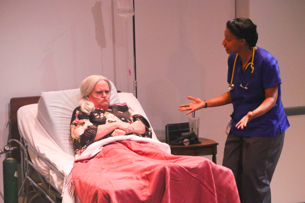 Kim Furlow and Jeanitta Perkins in Death Tax, photo by Jill Ritter Kim Furlow and Jeanitta Perkins in Death Tax, photo by Jill Ritter