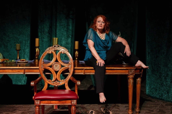 Donna Parrone is a scene from Tesseract Theatre’s production of ‘Feast’ by Megan Gogerty, photo by Jeff Hirsch Donna Parrone is a scene from Tesseract Theatre’s production of ‘Feast’ by Megan Gogerty, photo by Jeff Hirsch