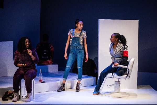 Photo by Philip Hamer Members of the cast of Milk Like Sugar