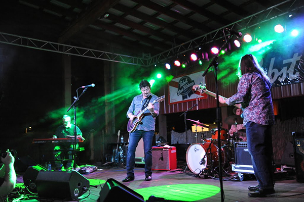 Mike Zito performs at his "First Class Life" album release show. Photo by Bob Baugh.