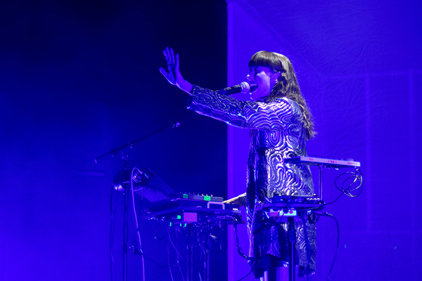 Kimbra at Delmar Hall, May 30, 2018. Photo by Karl Beck.