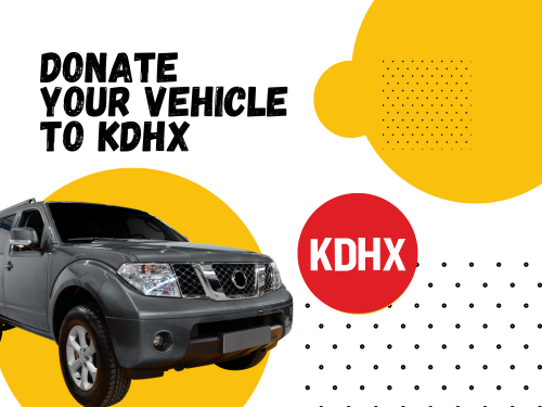 Donate Your Car to KDHX today!