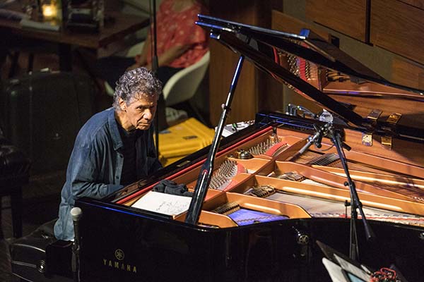 Chick Corea Trio. Photos by Tim Farmer.